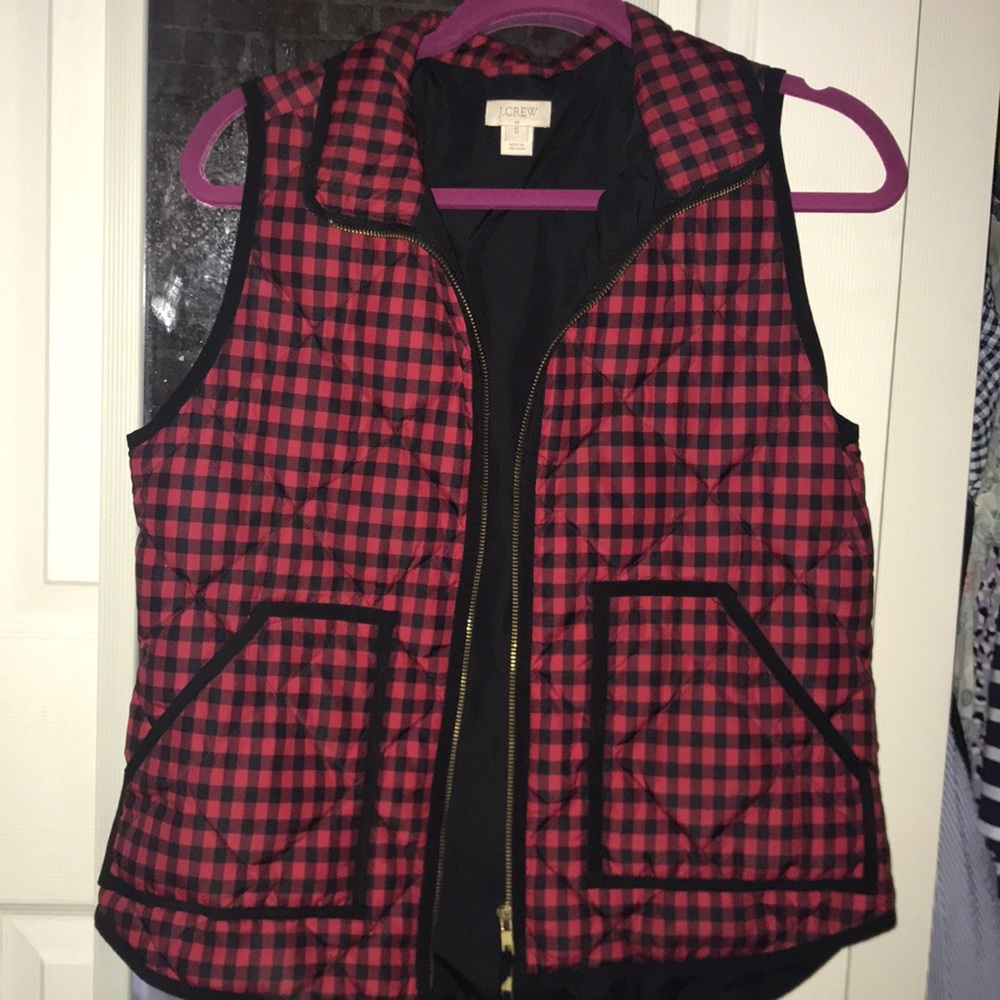 J crew puffer vest